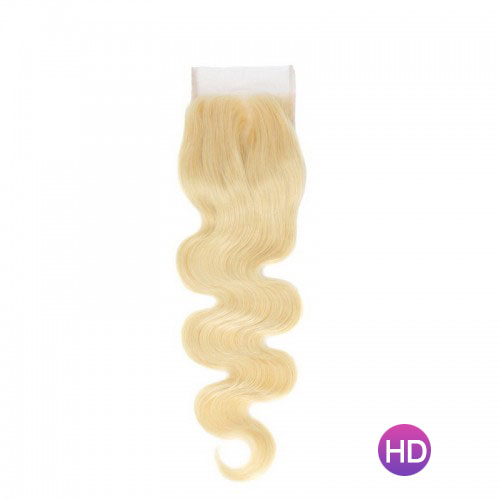 Stema 613 Blonde HD 4X5 5X5 6X6 7X7 Lace Virgin Body Wave Closure